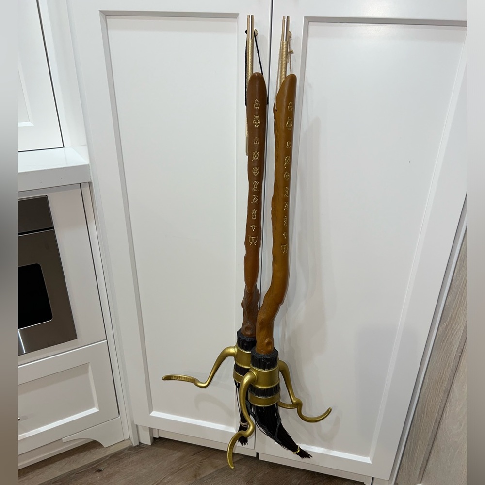 Harry Potter Nimbus 2000 36"  Broom Stick Rubies Costume Cosplay Warner Bros 🧹